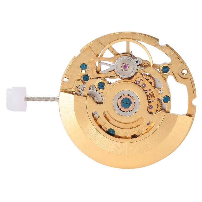 Golden 2824 Watch Movement Kit Hollow Mechanical Replacement Part