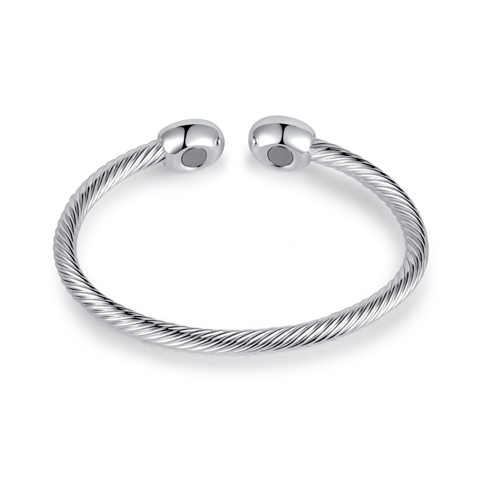 LUCKY SONNY Love Bracelet Bangles for Pure Copper Magnetic Health Energy Twisted Rope Chain Round Healing Bangle Jewelry