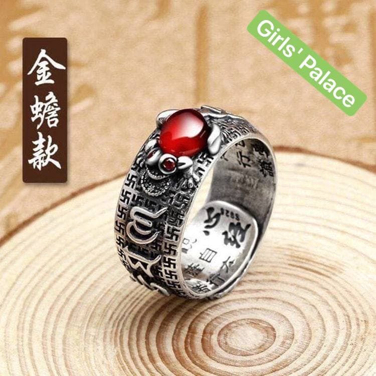New style  silver Red Men Or Women finger Ring (Girls' Palace)