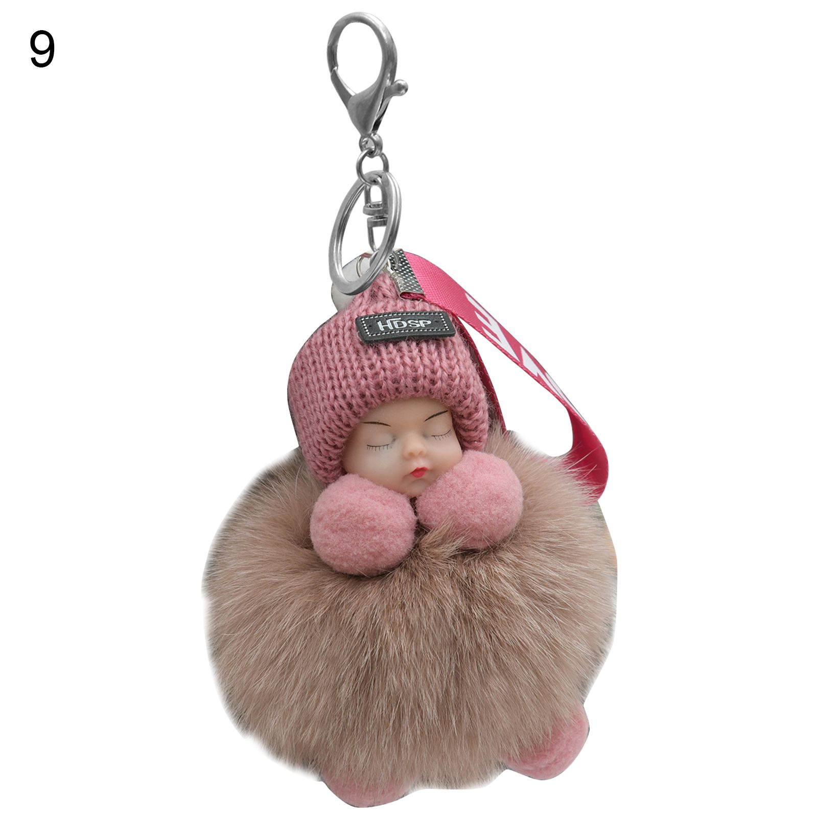 Pendant Keychains Decorative ni Sleeping Toy Doll Keychains
