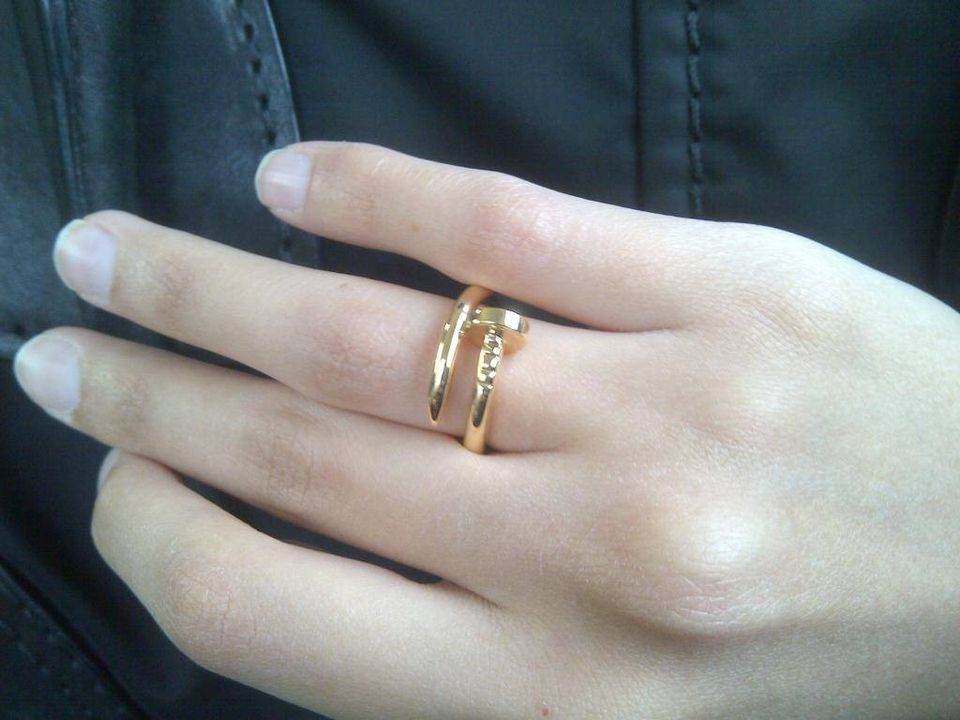 Gold Plated Finger Ring For Women