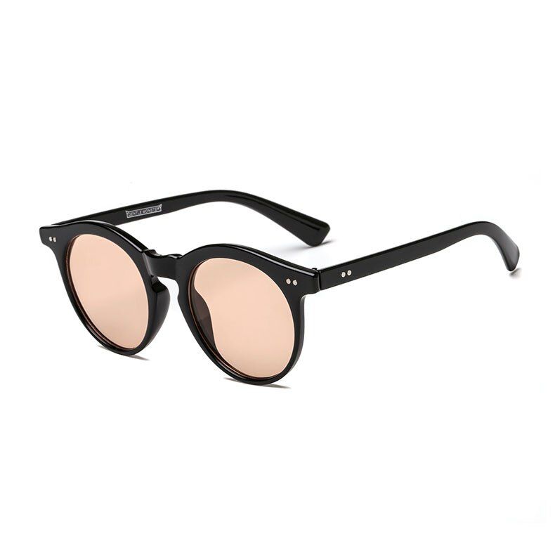 C32021 Round ShapeWomens Sunglasses Retro Elegant Vintage Plastic Material Lenses 3229 UV400 Protection Eyewear
