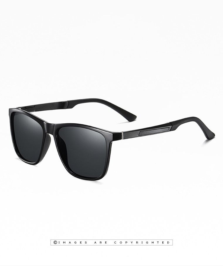 black blackPackage BMen Polarized Sunglasses Men Women Aluminium +TR90 Driving Square Style Rays Sun Glasses Male Goggle UV400 Gafas De Sol