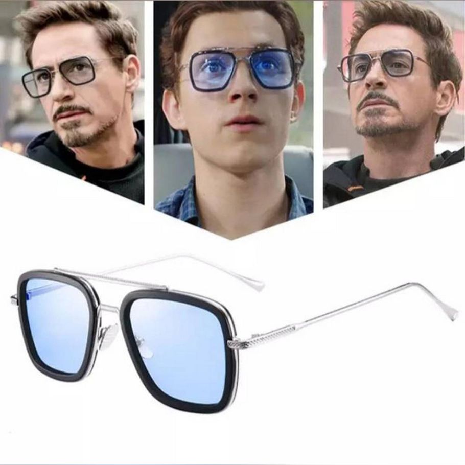 Iron man Anti blue rays computer Glasses Men Women Blue Light Coating Gaming Glasses for computer protection eye Retro Spectacles