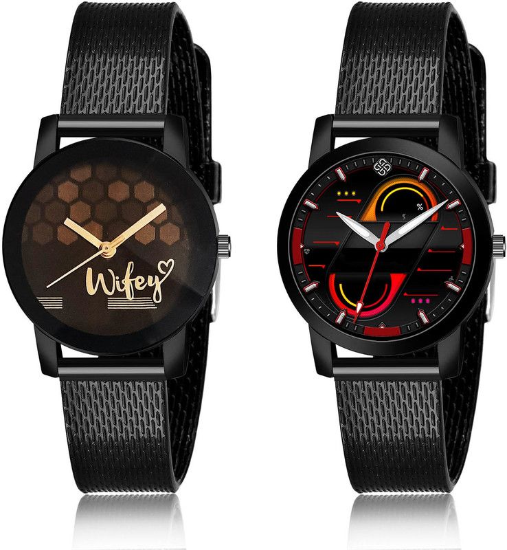 Analog Watch - For Girls Modern Heart 2 Watch Combo For Women And Girls - GCPL23-(1-L-10)