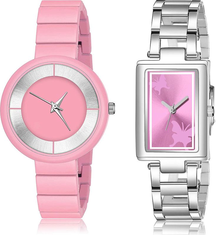 Analog Watch - For Women Contemporary Love 2 Watch Combo For Women And Girls - G635-GM213