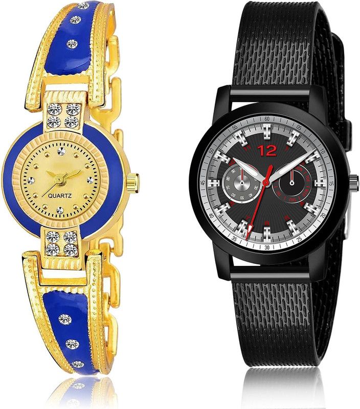 Analog Watch - For Girls Best Tread 2 Watch Combo For Women And Girls - G445-(26-L-10)