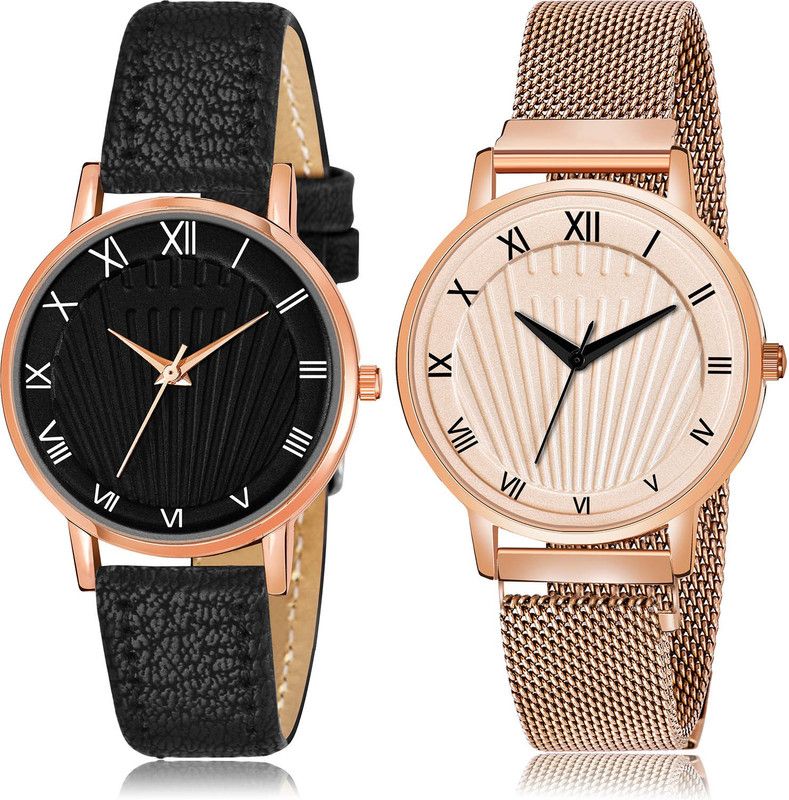 Analog Watch - For Women Latest Valentine 2 Watch Combo For Women And Girls - GW50-G518