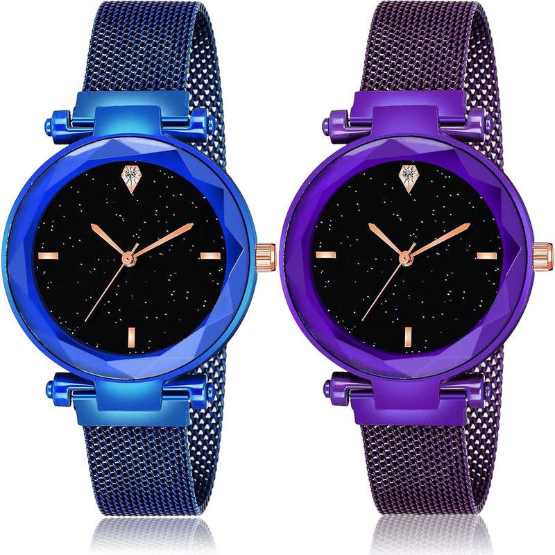 combo watch Analog Watch - For Girls Best Love Magnet Combo Watch For Girls And Women - GC2-GC3