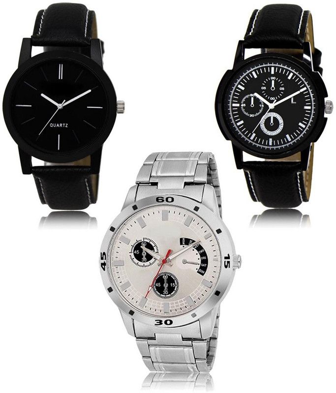 New latest Designer Combo of 3 Analog Watch - For Men LR-05-13-101