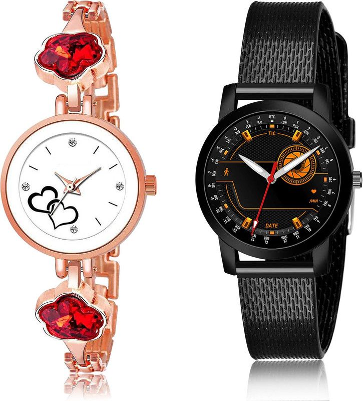 Analog Watch - For Women New Collection 2 Watch Combo For Women And Girls - G598-(52-L-10)