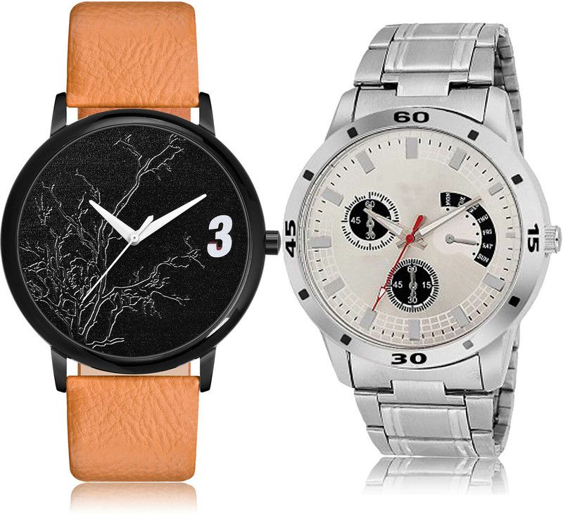 Analog Watch - For Men Best Quartz 2 Watch Combo For Boys And Men - BM26-BL46.101