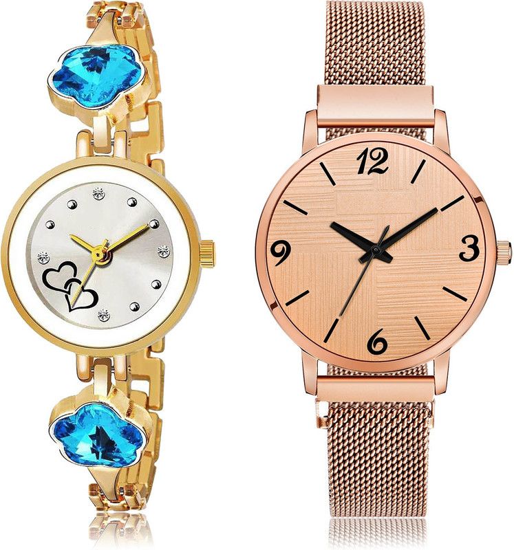 Analog Watch - For Women Classical Collection 2 Watch Combo For Women And Girls - G600-GM223