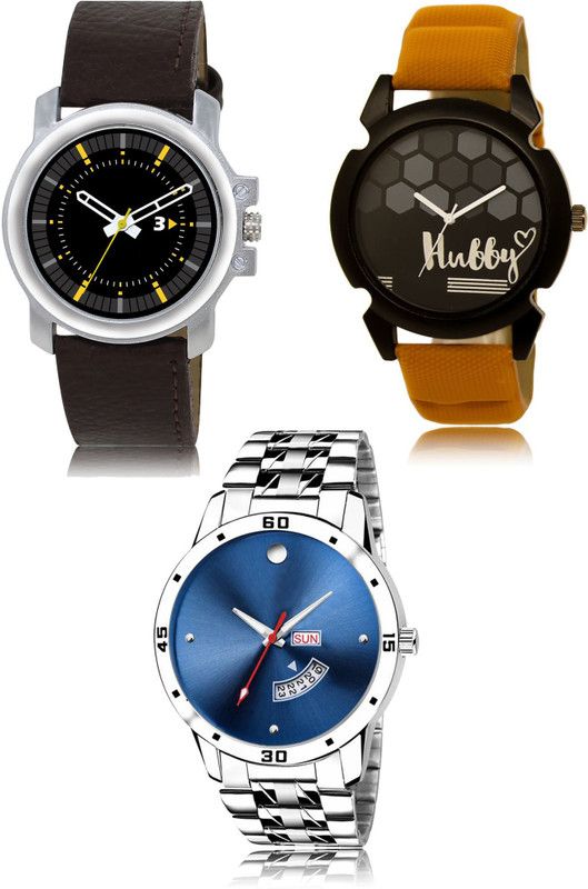 New latest Designer Combo of 3 Analog Watch - For Men 44-32-106