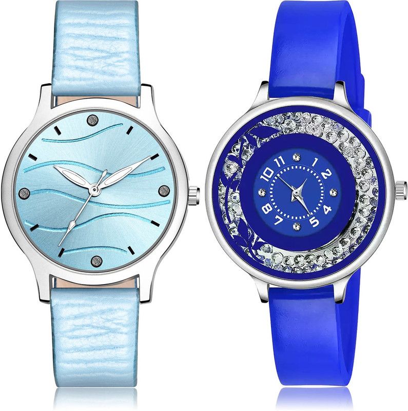 Analog Watch - For Girls Treading Quartz 2 Watch Combo For Women And Girls - GM390-G87