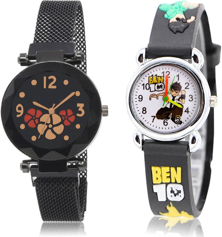 Analog Watch - For Girls Modish Technology 2 Watch Combo For Women And Girls - G652-GC84