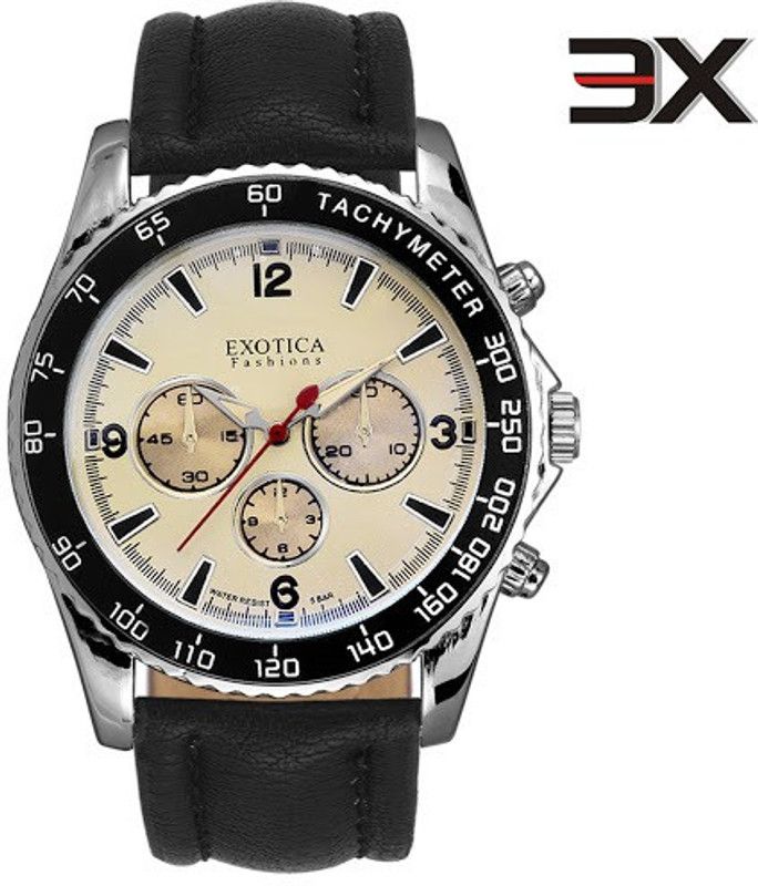 New Series Analog Watch - For Men EFG-110-White-Black