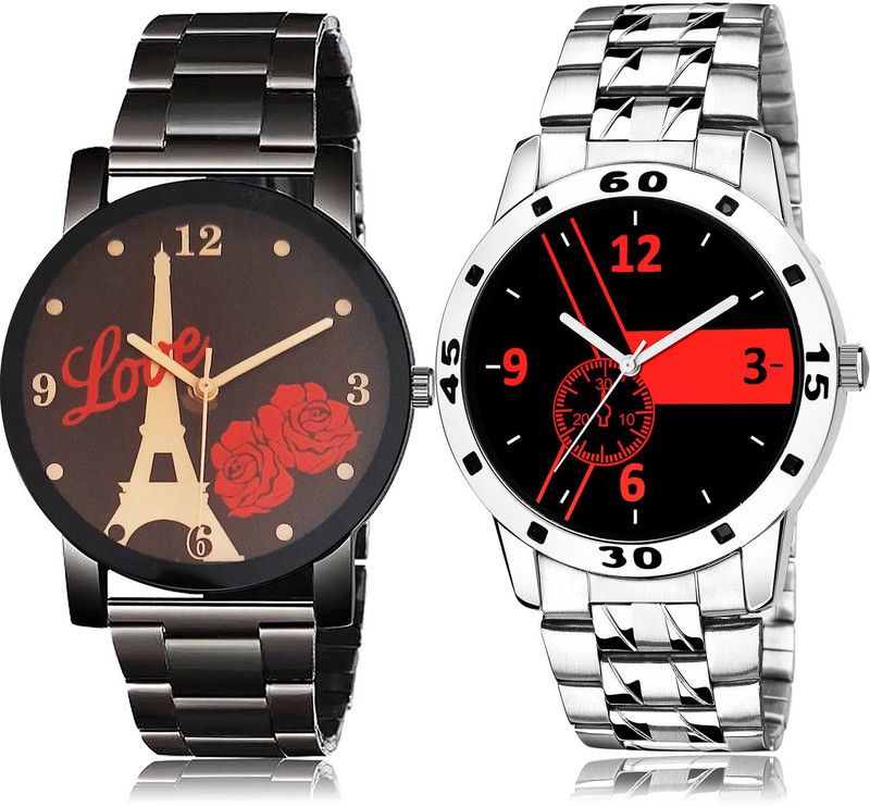 Analog Watch - For Men Contemporary Professional 2 Watch Combo For Boys And Men - BCPL11-B689