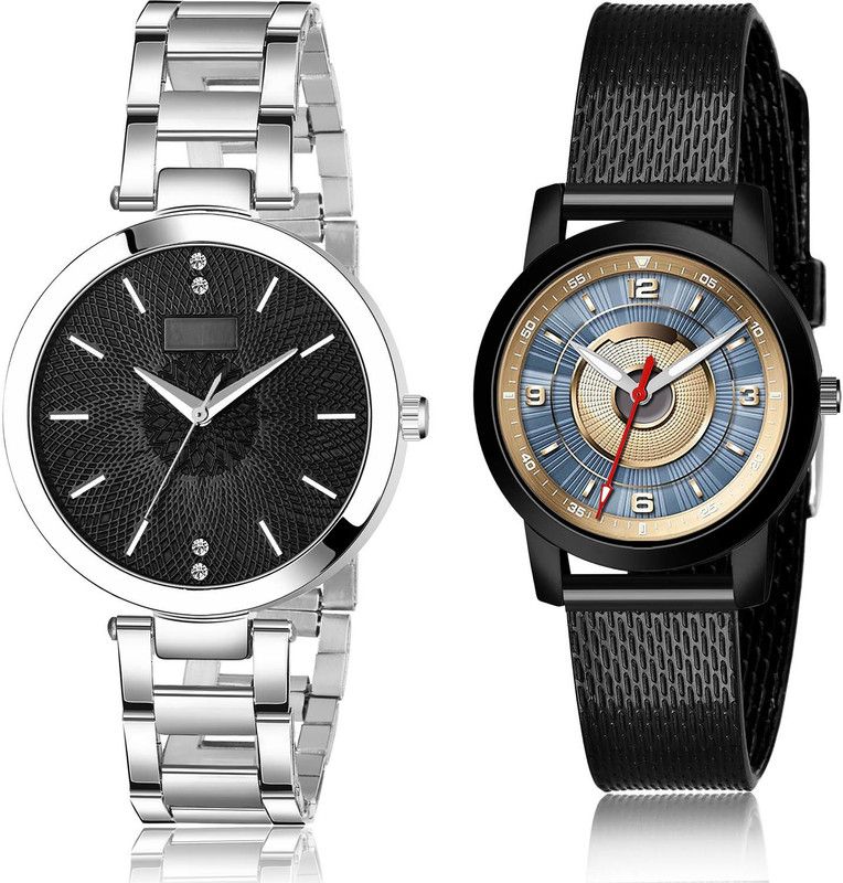 Analog Watch - For Women Latest Branded 2 Watch Combo For Women And Girls - GM201-(17-L-10)