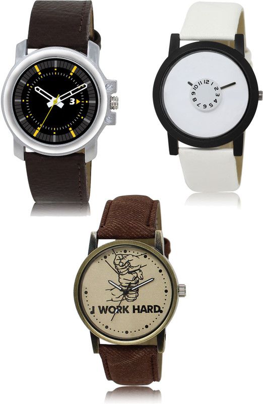 New latest Designer Combo of 3 Analog Watch - For Men 44-26-29