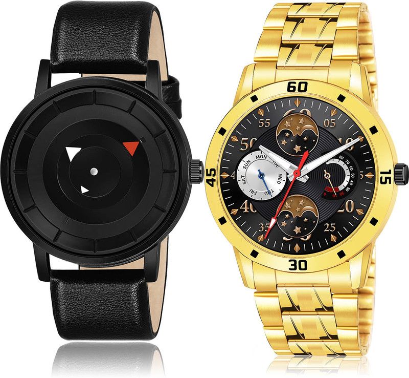 Analog Watch - For Men New Professional 2 Watch Combo For Boys And Men - BM9-(49-S-21)