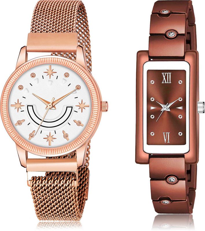 Analog Watch - For Women Latest Gift 2 Watch Combo For Women And Girls - GW70-G565