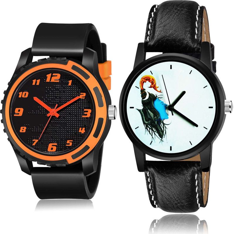 Analog Watch - For Boys Best High Quality Sports And Mahadev Combo Watch For Boys And Men - BM110-B22