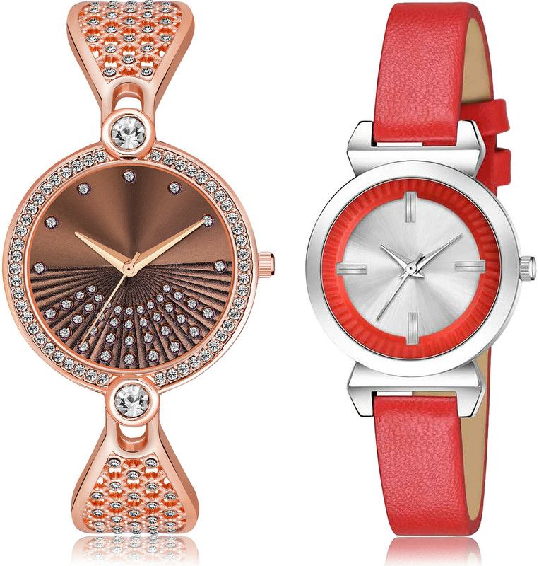 Analog Watch - For Women Contemporary Unique 2 Watch Combo For Women And Girls - GM251-GW23