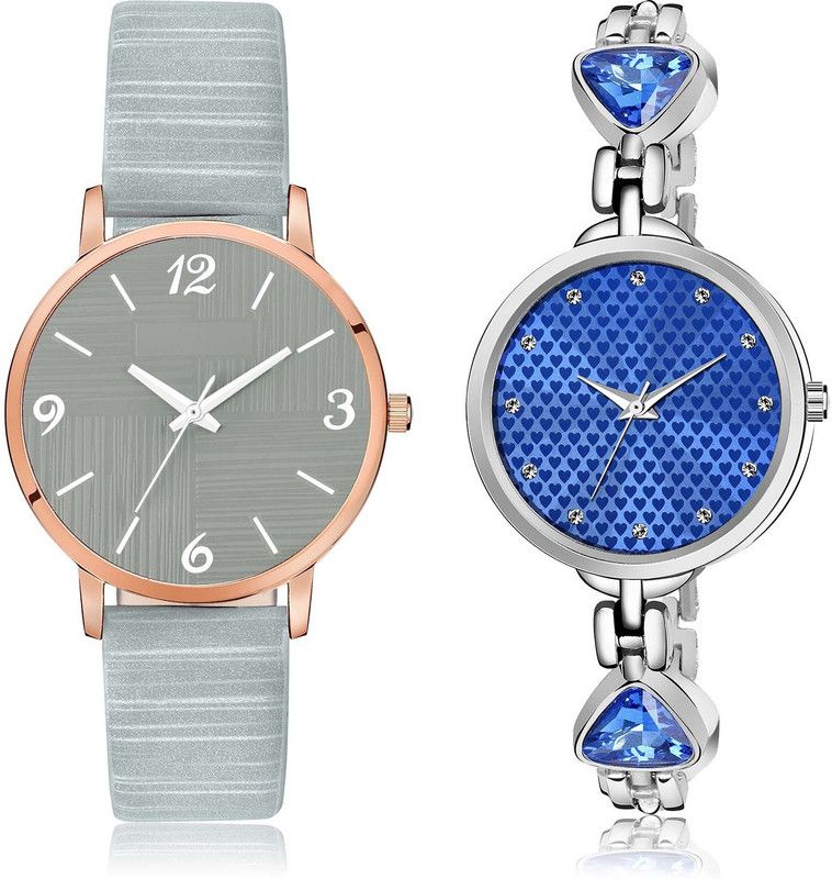 combo watch Analog Watch - For Girls Best Unique Bangle Chain 2 Watch Combo For Girls And Women - GM318-GL282