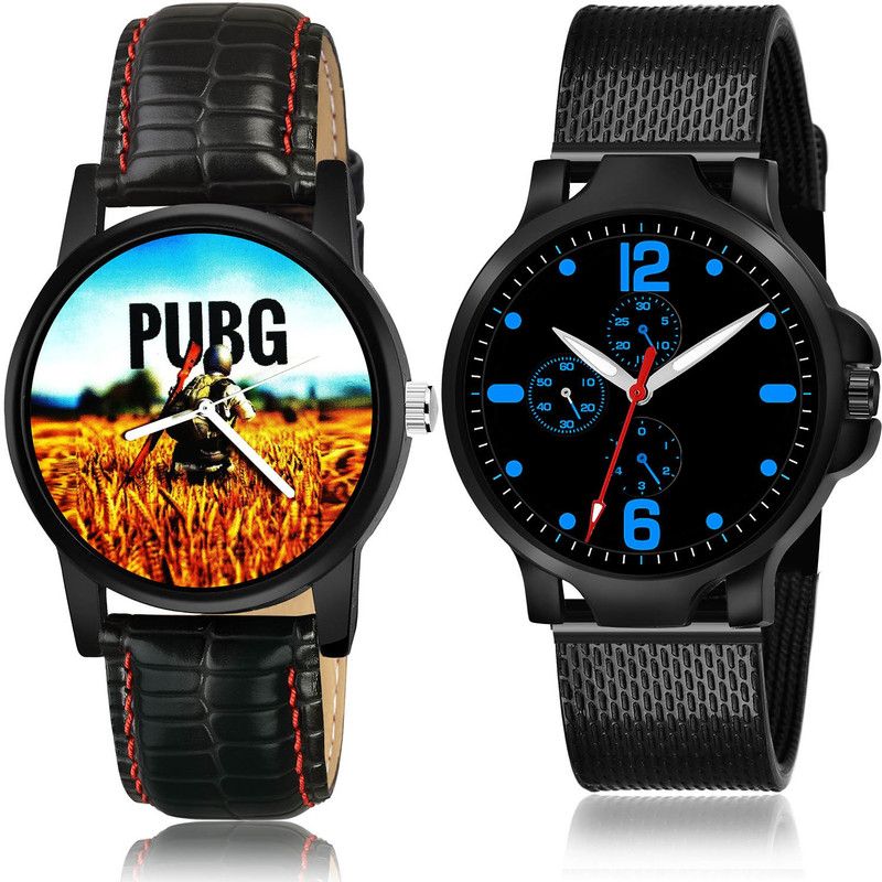 Analog Watch - For Men Classical Tread 2 Watch Combo For Boys And Men - B476-(68-S-10)