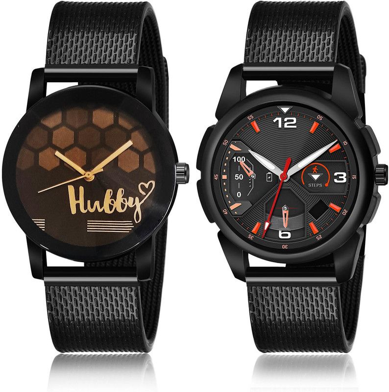 Analog Watch - For Men Treading Fashion 2 Watch Combo For Boys And Men - BCPL23-(40-S-10)