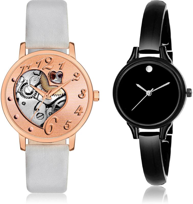 Analog Watch - For Girls Brand New Stylish 2 Watch Combo For Women And Girls - GM375-G463