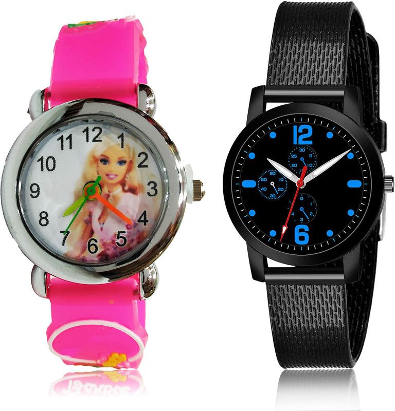 Analog Watch - For Girls Modern Tread 2 Watch Combo For Women And Girls - GC44-(68-L-10)