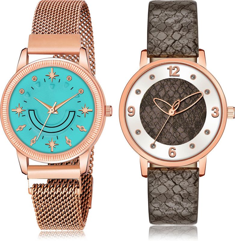 Analog Watch - For Women Classical Love 2 Watch Combo For Women And Girls - GW69-GM365