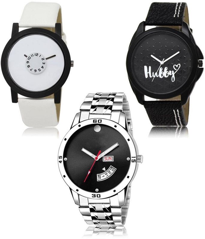 New latest Designer Combo of 3 Analog Watch - For Men LR-26-31-104