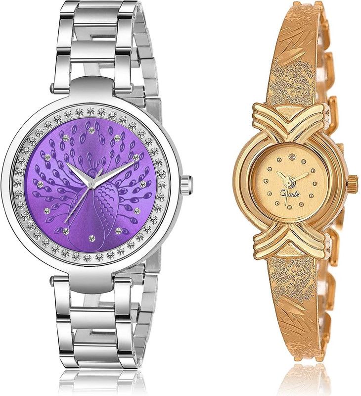 combo watch Analog Watch - For Men & Women Modern Formal Chain Combo Watch For Girls And Women - GM209-G265
