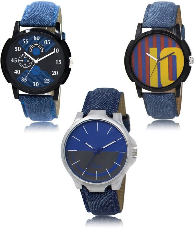 New latest Designer Combo of 3 Analog Watch - For Men LR-02-10-17