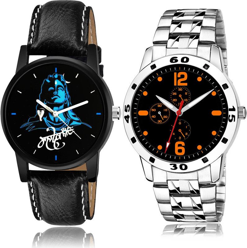 Analog Watch - For Men New Formal 2 Watch Combo For Boys And Men - B23-(70-S-19)