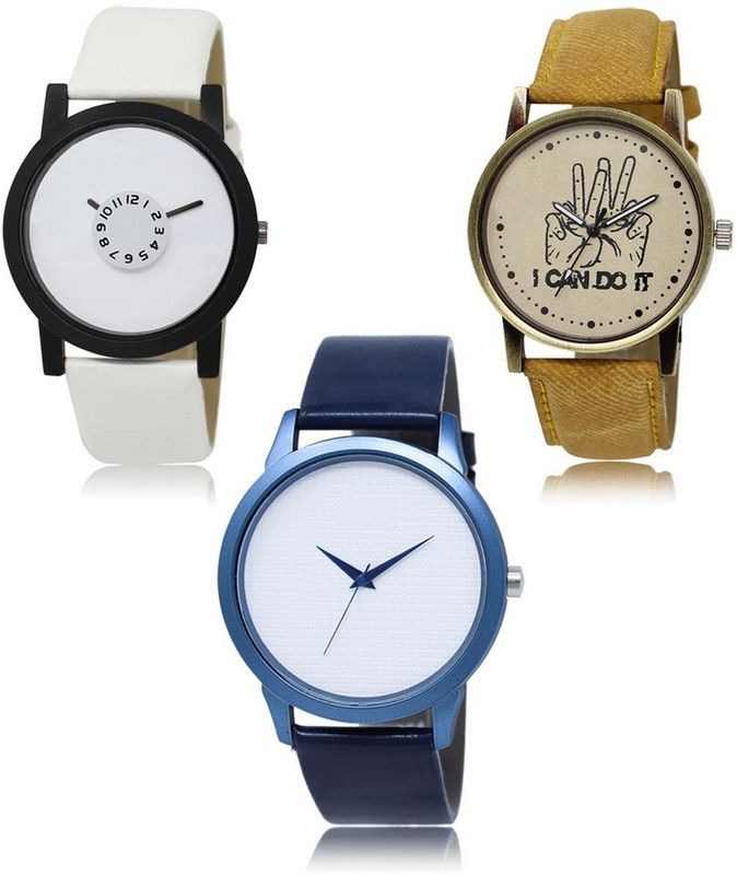New latest Designer Combo of 3 Analog Watch - For Men LR-26-30-33