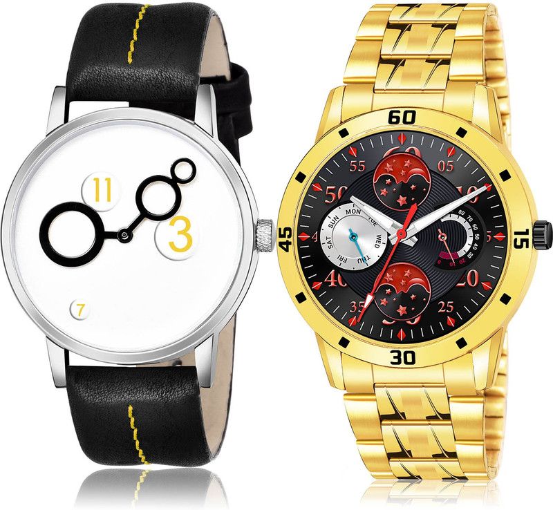 Analog Watch - For Men Brand New Collegian 2 Watch Combo For Boys And Men - BM14-(50-S-21)