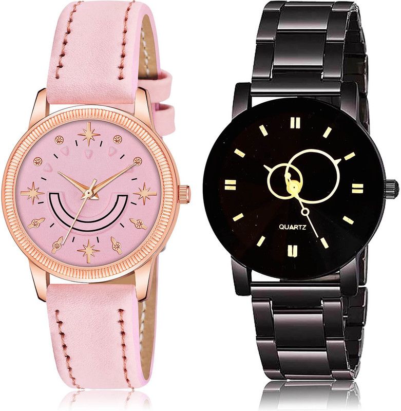 Analog Watch - For Girls Contemporary Quartz 2 Watch Combo For Women And Girls - GW67-G521
