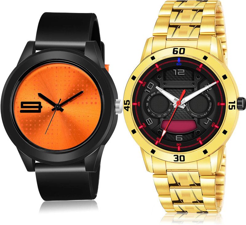 Analog Watch - For Men Modern Quartz 2 Watch Combo For Boys And Men - BM106-(59-S-21)