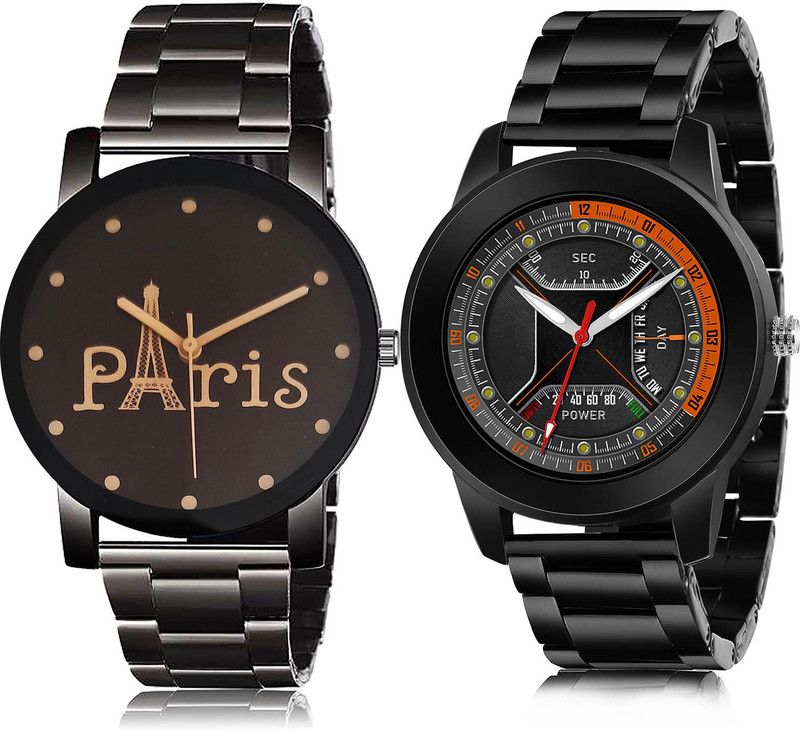 Analog Watch - For Men Treading Technology 2 Watch Combo For Boys And Men - BCPL12-(56-S-20)