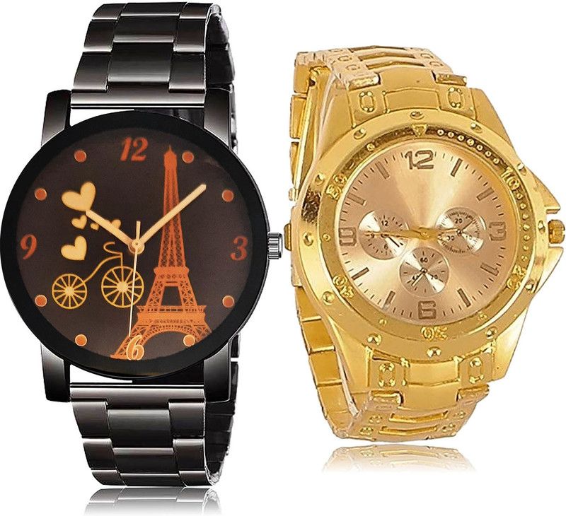Analog Watch - For Men Latest Present 2 Watch Combo For Boys And Men - BCPL10-B71
