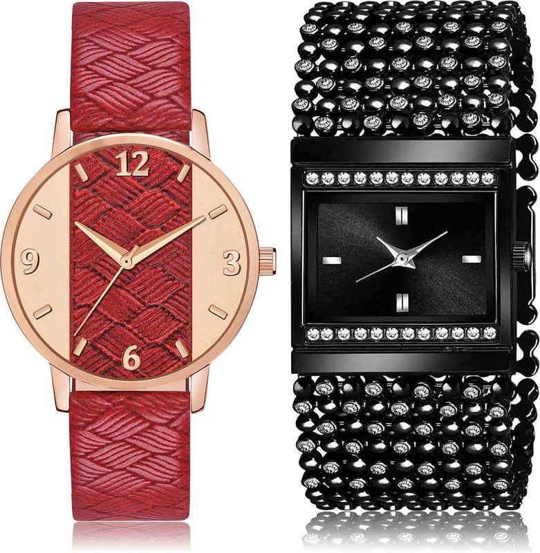 Analog Watch - For Women Modish Tread 2 Watch Combo For Women And Girls - GM399-G587