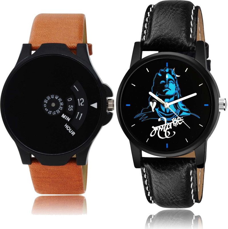 combo watch Analog Watch - For Boys Brand New Valentine Speedometer And Mahadev Combo Watch For Boys And Men - BO49-B23