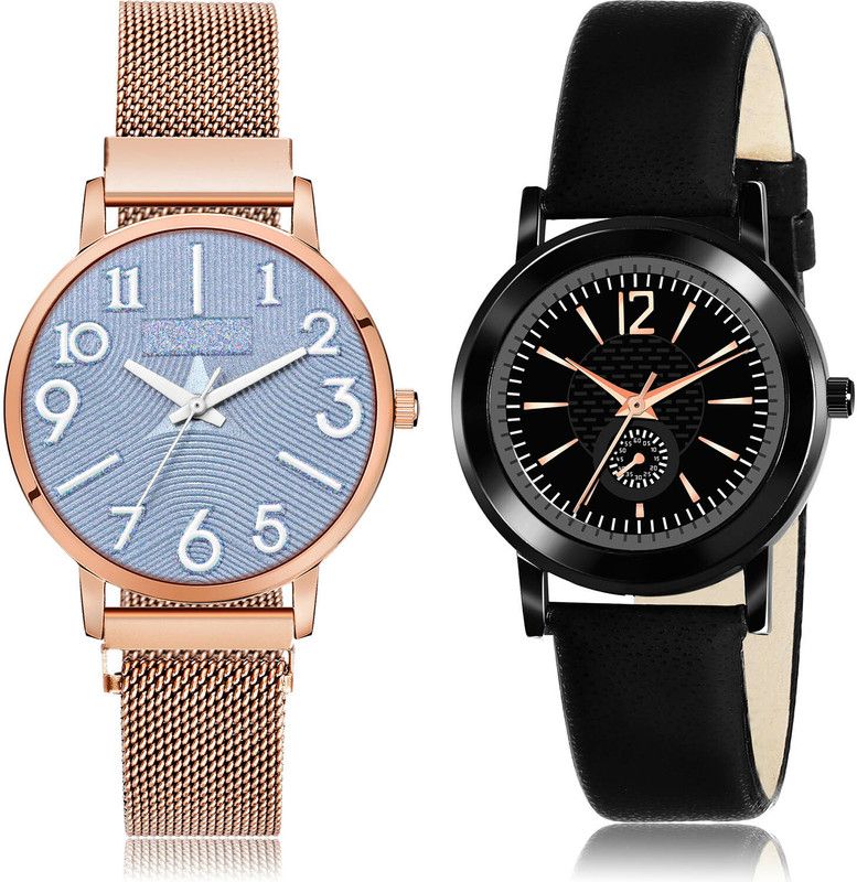 Analog Watch - For Women Treading 3D Design 2 Watch Combo For Women And Girls - GM246-GW10