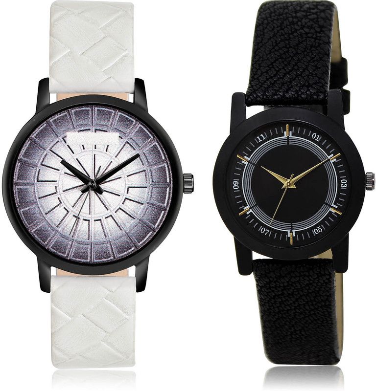 Analog Watch - For Girls Contemporary Designer 2 Watch Combo For Women And Girls - GM507-GL252