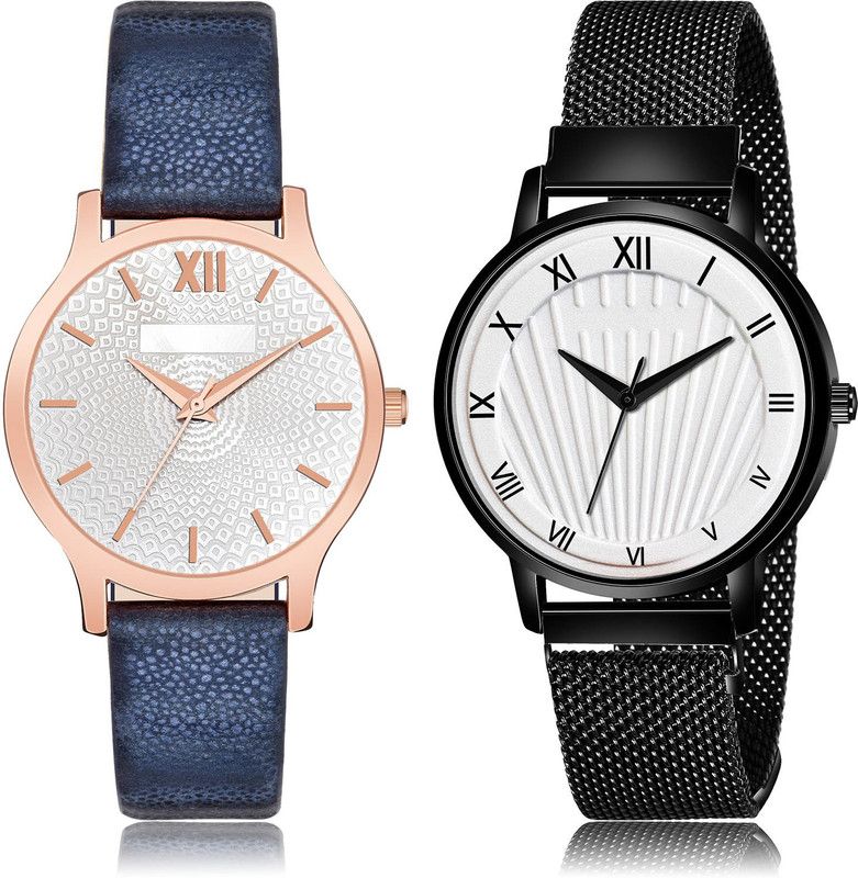 Analog Watch - For Women Best 3D Design 2 Watch Combo For Women And Girls - GM345-G514