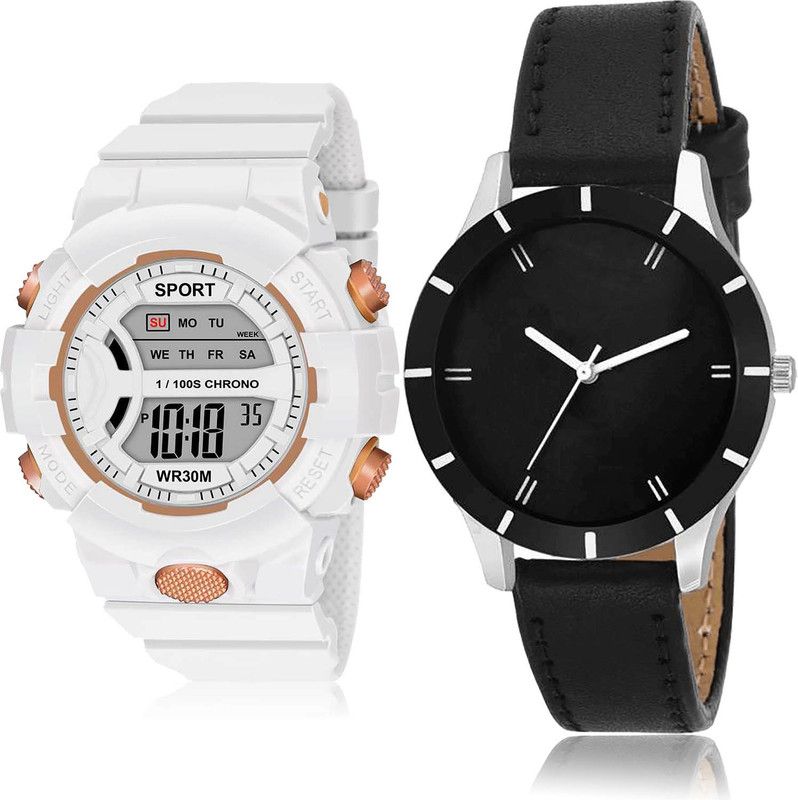 Analog-Digital Watch - For Girls Contemporary Diwali 2 Watch Combo For Women And Girls - DG37-G268